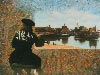 Vermeer avec vue de Delft
